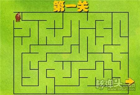 熊大迷宫乐小游戏在线玩熊大走迷宫小游戏(2)_核弹头小游戏网