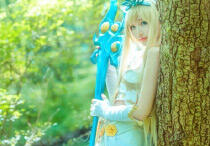 风暴之怒迦娜COS 清新脱俗气质十足