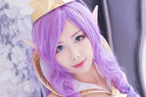 超美魔法少女迦娜COS：身材9分颜值7分！