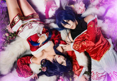 男女阿狸COS齐出没 诱惑指数直线飙升