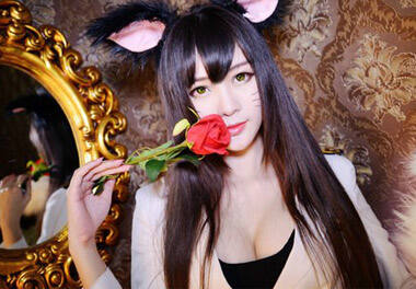 末福利COS 妩媚阿狸萌妹征服你的心