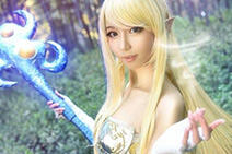 <b>你是我守护的风 风女亚索超有爱搭档COS</b>