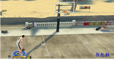 上篮包:运球动作 侧抛3.