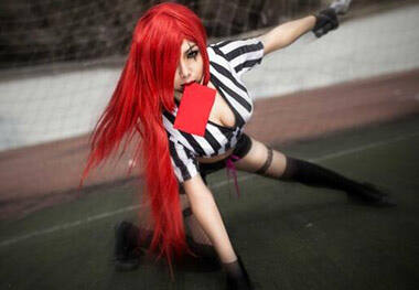 准备好应付麻烦了吗 黑丝长腿卡特琳娜来袭