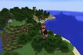 我的世界1.10版本新特性：零重力 可上天了