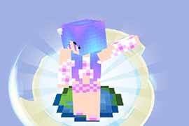 绝美女神抱回家 我的世界女神皮肤奉上