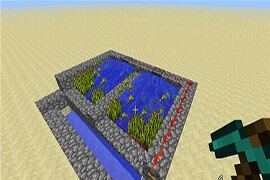 红石改变生活 我的世界小麦自动收割机