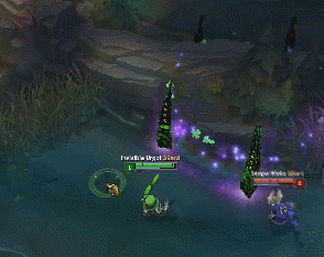 而正常经典皮肤的小法使用e扭曲空间,是能够被对方察觉动图我们切换2