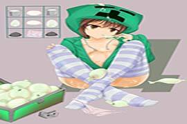 宅男福利苦力怕娘邪恶萌图 鼻血已止不住