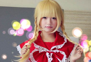 绝美萝莉小红帽安妮cos 我的小熊哪去了