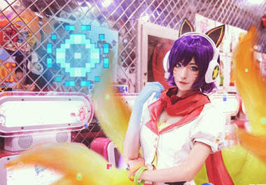 LOL突破天际的还原度！电玩厅实景俏皮阿狸