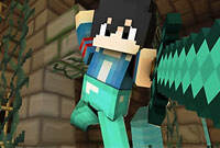 悠然小天 我的世界你做小天玩 45逃离 视频