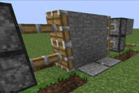 我的世界自动门 红石感应自动门感应全教程