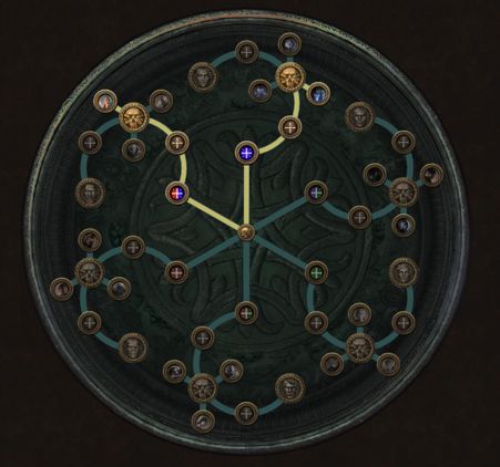 贵族2.5纯开荒BD 法术图腾打宝师加点