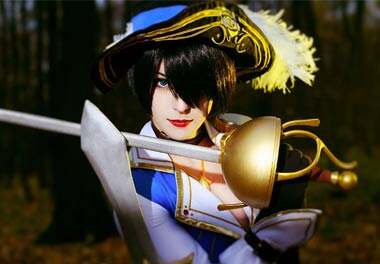 皇家守卫菲奥娜COSPLAY 战斗民族的一股清流