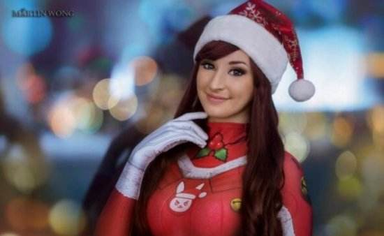 《守望先锋》雪国仙境皮肤Cosplay出炉
