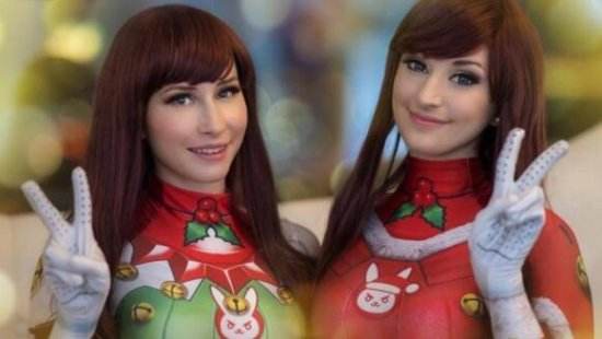 《守望先锋》雪国仙境皮肤Cosplay出炉