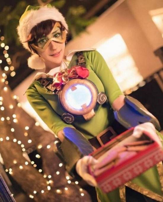 《守望先锋》雪国仙境皮肤Cosplay出炉
