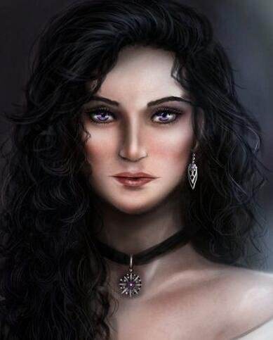 巫师3女术士集会美女立绘 希里差别最大