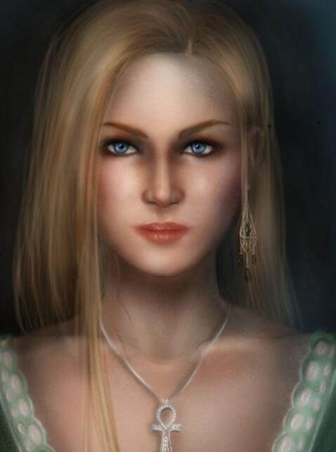 巫师3女术士集会美女立绘 希里差别最大