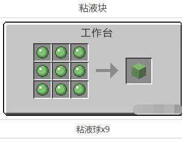 我的世界粘液块id是什么 1.72版怎么获得粘液块
