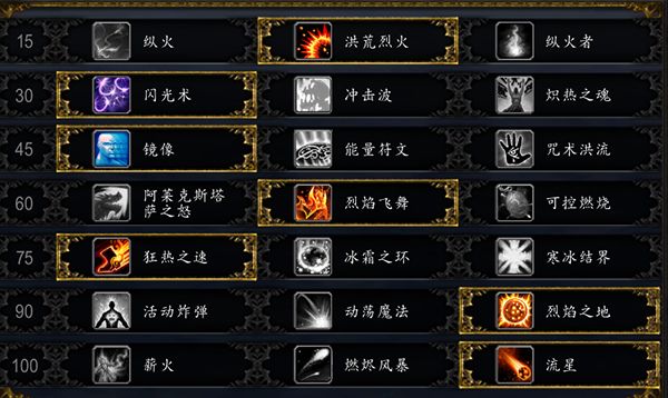 7.1.5火法攻略 天赋选择输出手法属性堆法