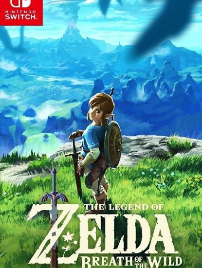 《塞尔达传说：荒野之息》公布欧版封面图