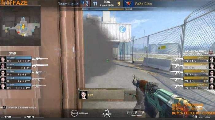 E-Major小组赛第三轮:赛点不胜 液体负FaZe