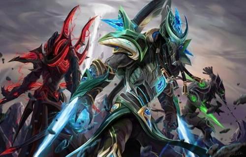 风暴英雄玩家画作 在这里我们团结一致