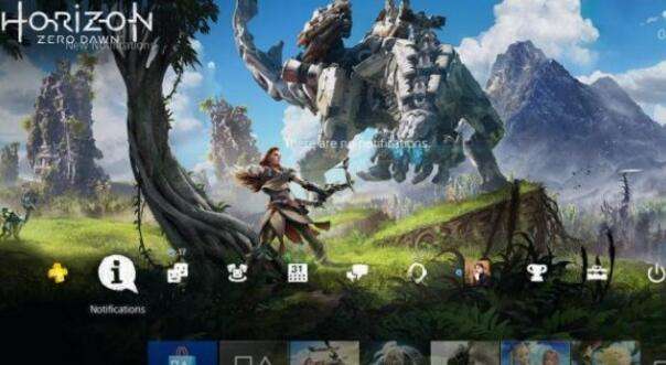 PS4发布免费《地平线：黎明时分》静态主题