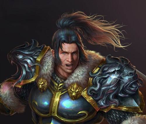 风暴英雄同人创作 纪念瓦里安国王