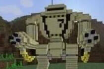 我的世界虚无世界 史蒂夫大战独眼机甲巨人