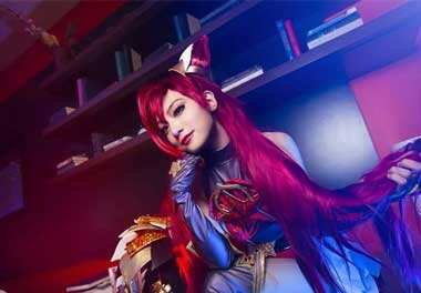 外国小姐姐的福利 女神COS魔法少女金克丝