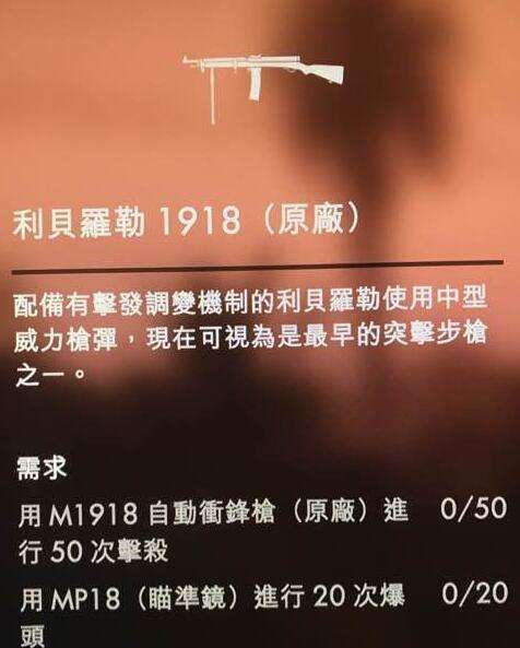 战地1誓死坚守DLC新武器怎么解锁 解锁条件一览 
