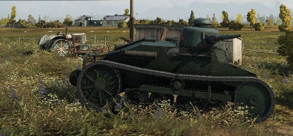 坦克世界C系轻型坦克 银币坦克雷诺NC-31