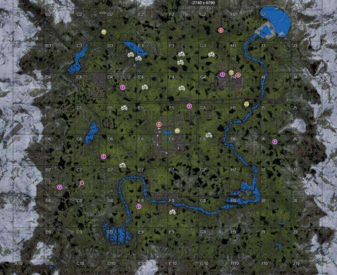 H1Z1哪里有汽车 汽车刷新点pve刷车地点