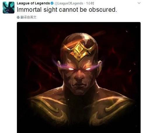 LOL盲僧新皮肤：李青摘下眼罩露出诡异微笑