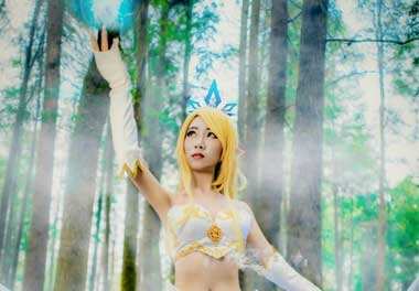 高颜值风女COS 唯美风女惊艳众人