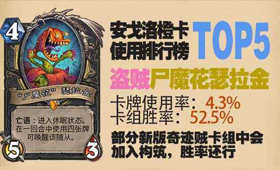炉石传说安戈洛最热门橙卡排名指南图片5