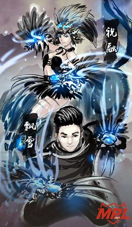 国风遇上二次元 梦三国2MPL选手漫画形象揭秘