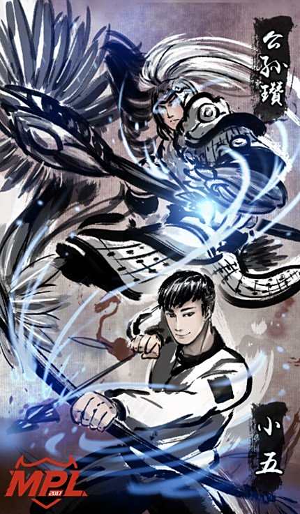 国风遇上二次元 梦三国2MPL选手漫画形象揭秘