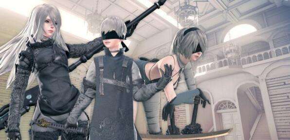 《尼尔：机械纪元》DLC 2B小姐姐高露出 