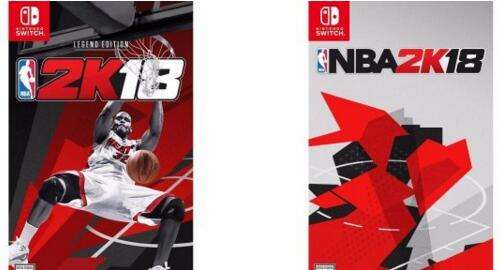 Switch版《NBA 2K18》多版本同日发卖