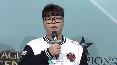 SKT辅助Wolf：希望这次能够直接保送S7！