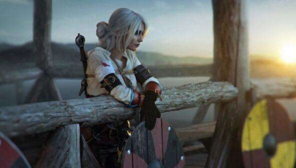 真的不是拍电影《巫师3：狂猎》希里神级COS
