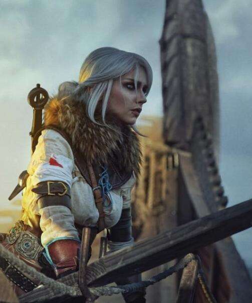 真的不是拍电影《巫师3：狂猎》希里神级COS