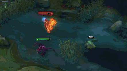 [点击图片播放gif动画]    机器人的q技能可以理解为一个击退效果