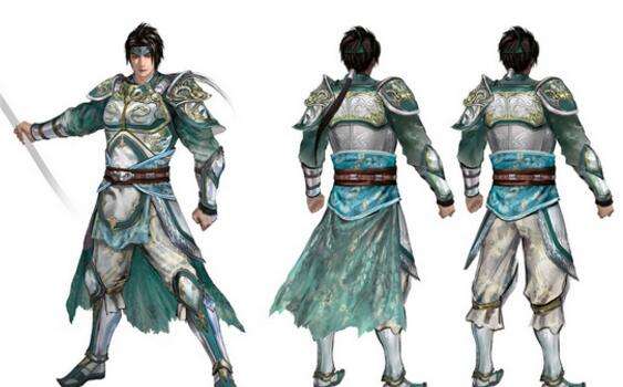 《真三国无双8》赵云欣赏图 新造型英气