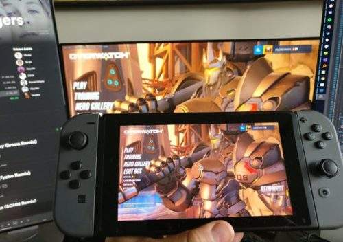 Switch串流问世 能玩巫师3还能打守望先锋