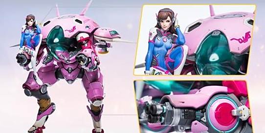 比想象中还贵 守望先锋D.Va 手办售价3999元
